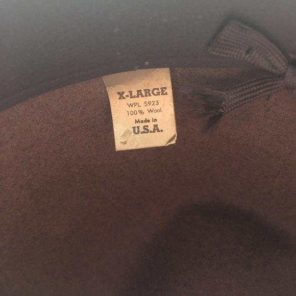 Pendleton 100% Wool Brown Hat Size XL - Picture 11 of 13